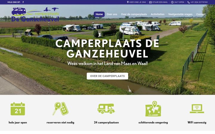 Képernyőkép: camperplaatsdeganzeheuvel.nl