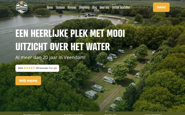 Képernyőkép: camperplaatsveendam.nl