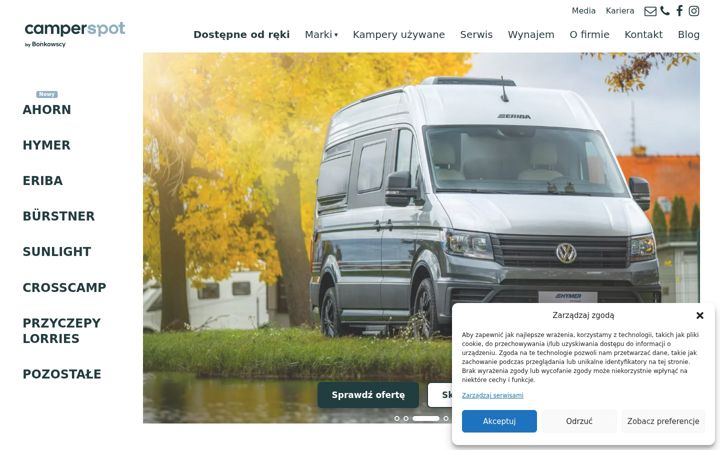 Screenshot of camperspot.pl