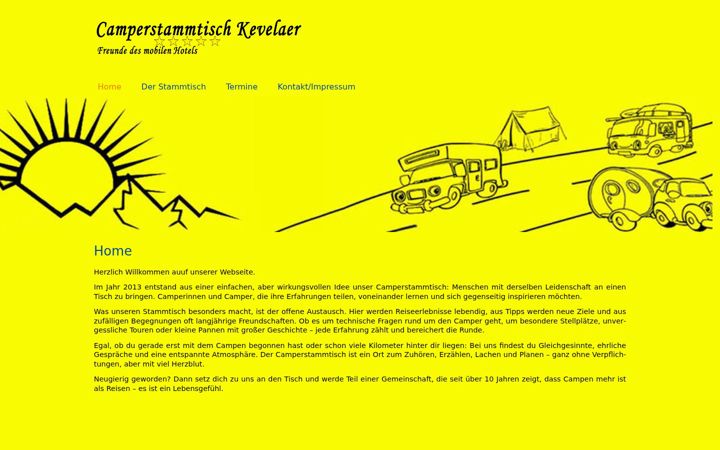 Screenshot of camperstammtisch.com