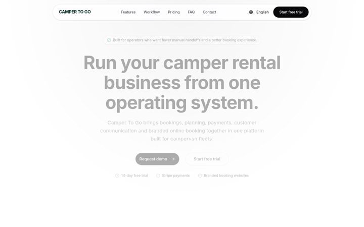 Screenshot of campertogo.eu