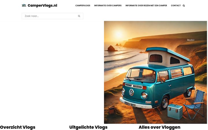 Screenshot di campervlogs.nl