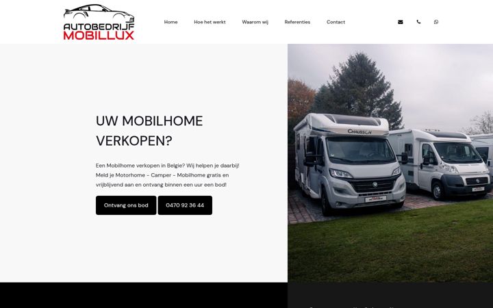 Screenshot of camperwereld.be