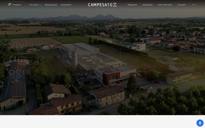 Screenshot of campesato.it