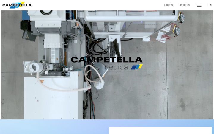 Screenshot of campetella.com