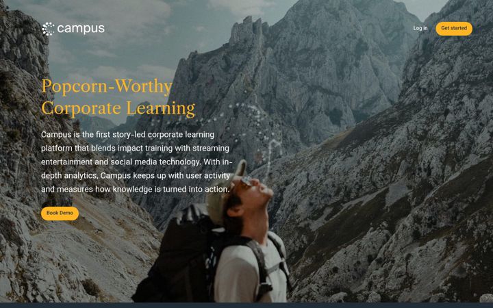 Screenshot of campfire.courses