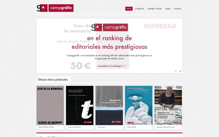 Screenshot of campgrafic.com