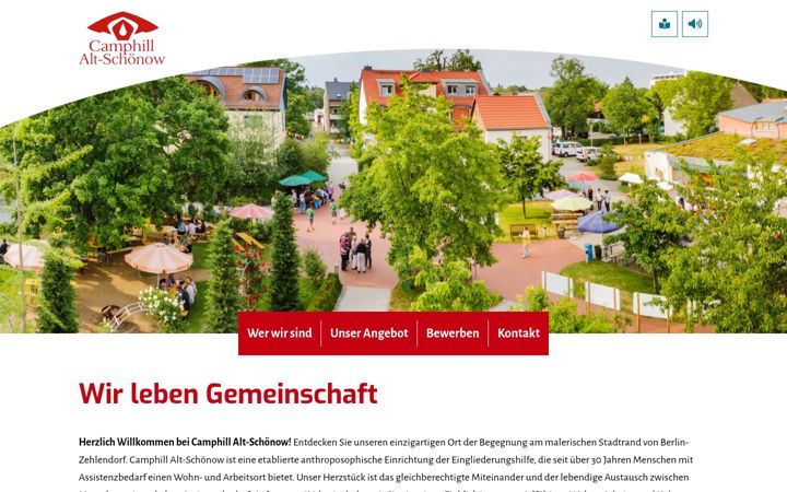 Screenshot of camphill-alt-schoenow.de