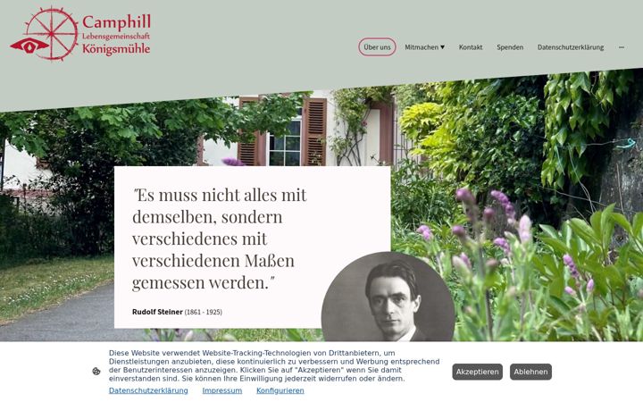 Screenshot of camphill-rheinland-pfalz.de
