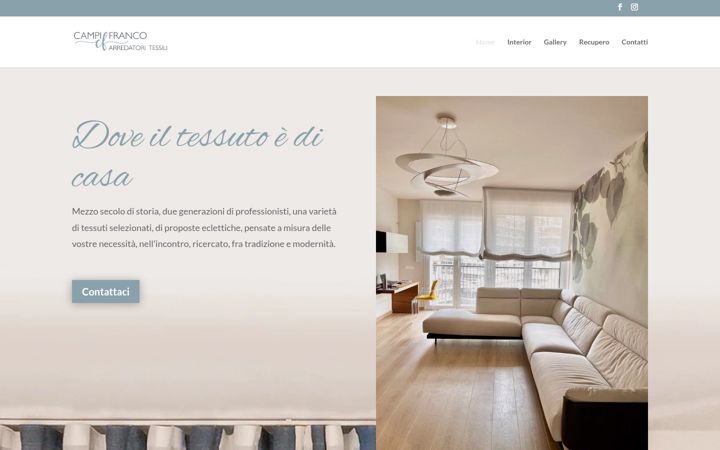 Screenshot of campifranco.it