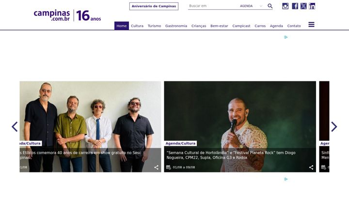Screenshot of campinas.com.br