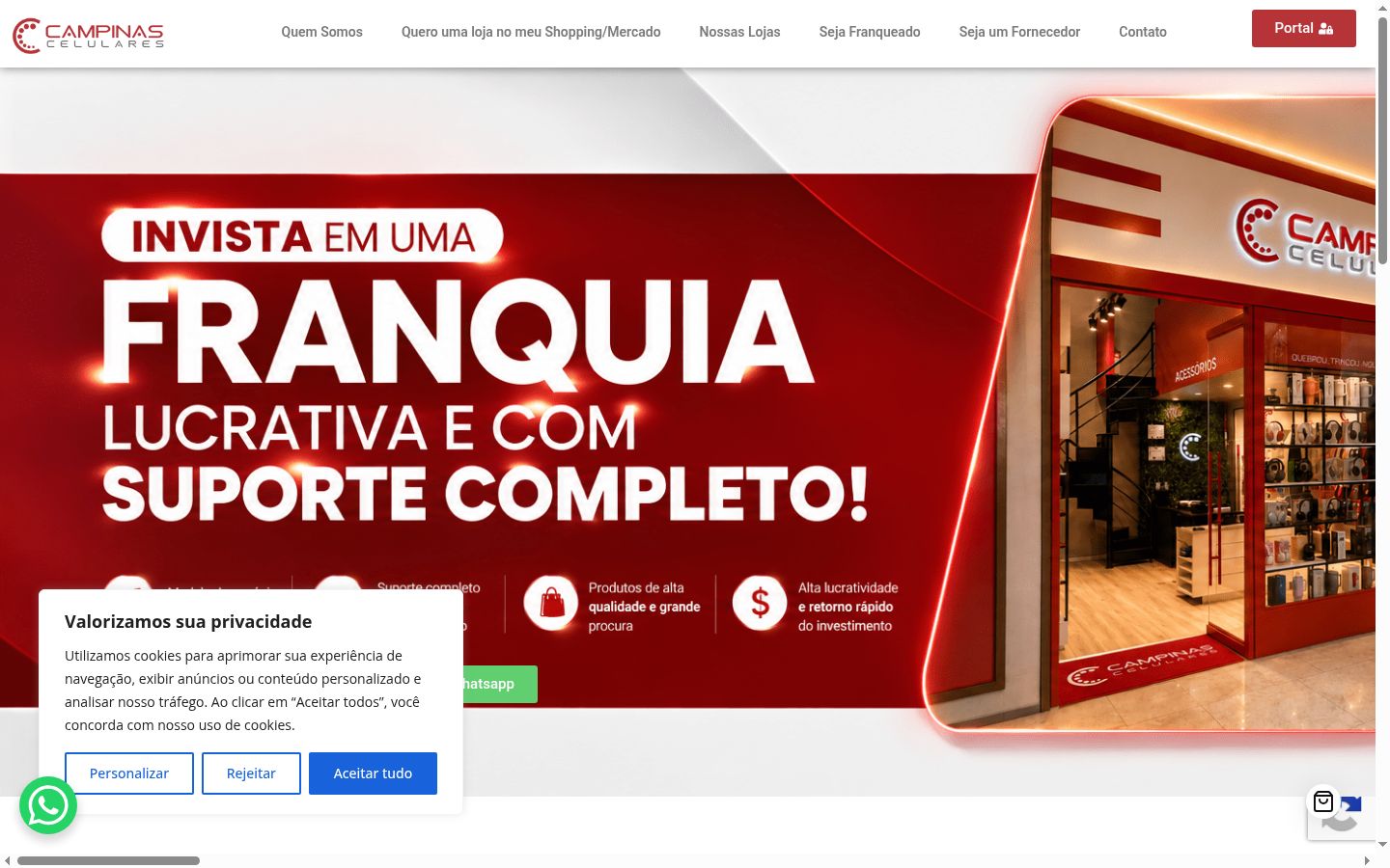 Snímka obrazovky banera súhlasu zobrazeného pred akoukoľvek interakciou