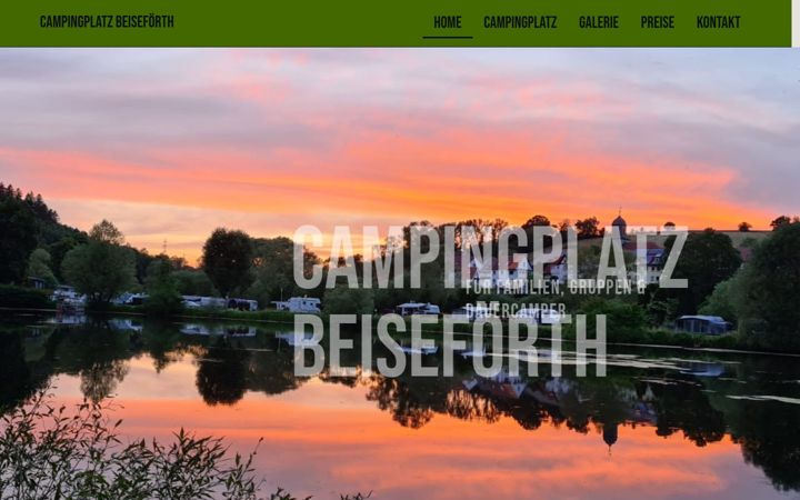 Screenshot of camping-beisefoerth.de