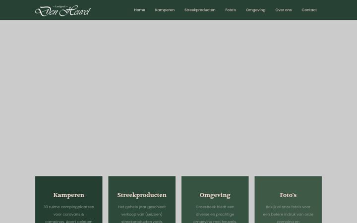 Screenshot of camping-landgoeddenheuvel.nl