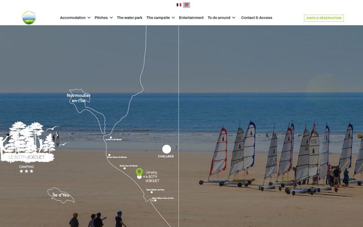 Screenshot of camping-lebothdorouet.com