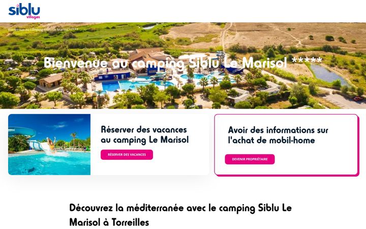 Skjámynd af camping-marisol.fr