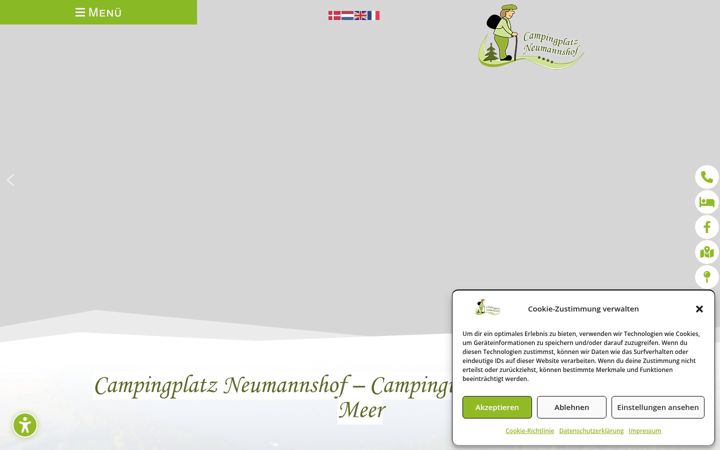 Screenshot of camping-neumannshof.de