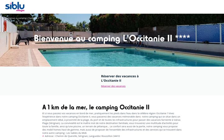 Captura de ecrã de camping-occitanie2.fr