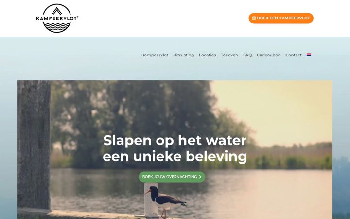 Screenshot of camping-raft.com
