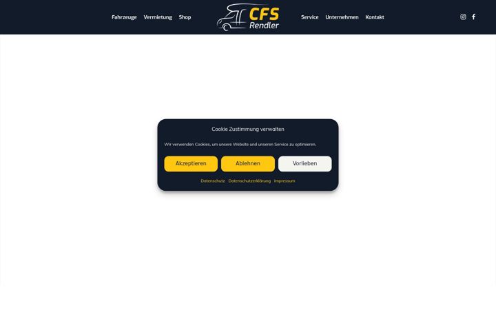 Screenshot of camping-rendler.de