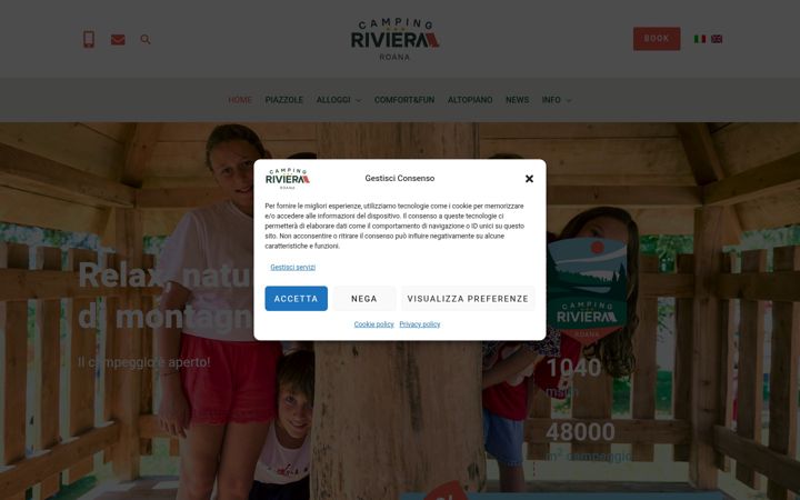 Zrzut ekranu camping-riviera.it