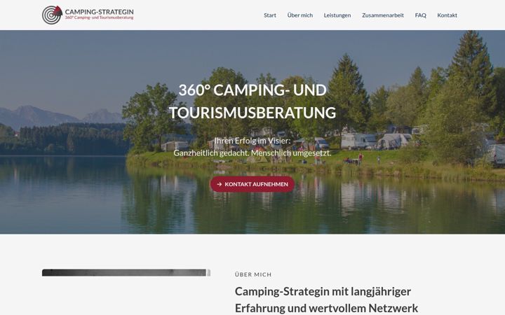 Captură de ecran a camping-strategin.com