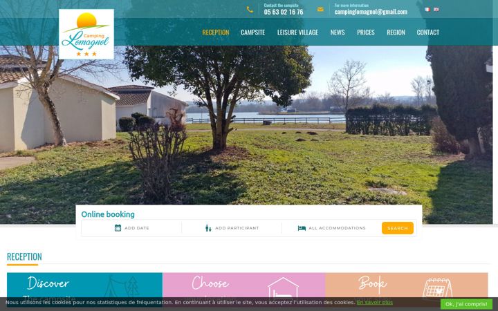 Screenshot of camping-tarn-et-garonne.com