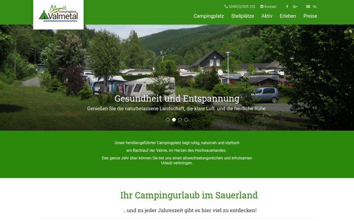 Screenshot ta' camping-valmetal.de