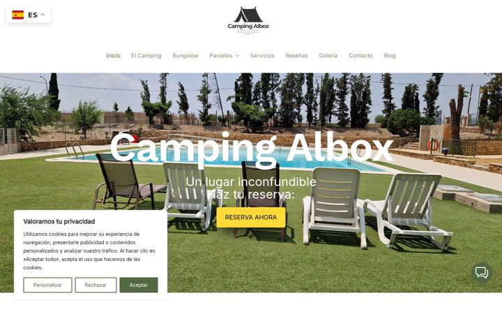 Screenshot of campingalbox.com