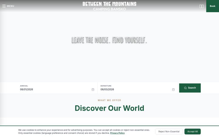 Screenshot of campingbansko.com