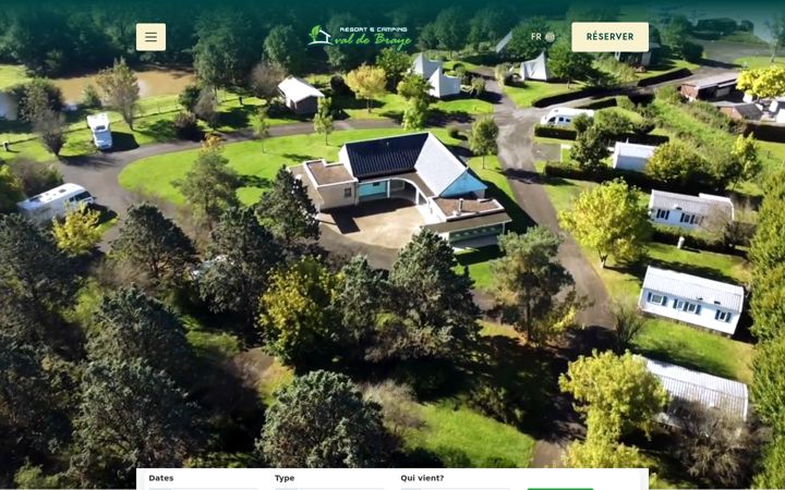 Screenshot of campingbraye.com