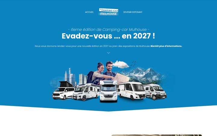 Screenshot of campingcar-mulhouse.fr