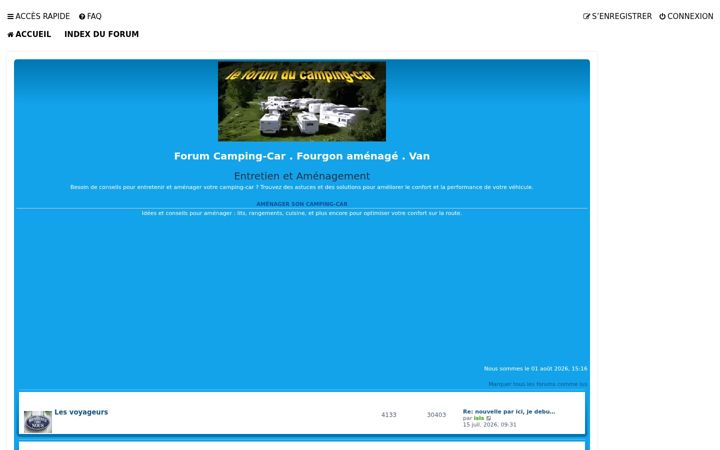 Screenshot of campingcaraide.fr