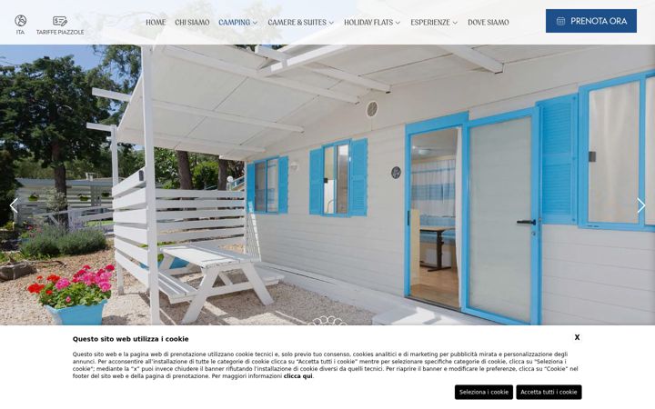 Screenshot of campingcarpalmasera.com