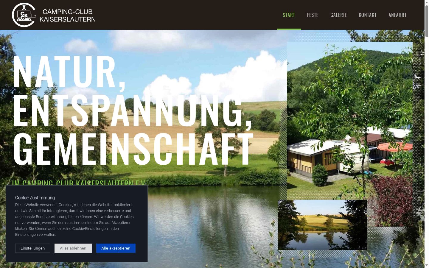 Screenshot tal-banner tal-kunsens muri qabel kwalunkwe interazzjoni