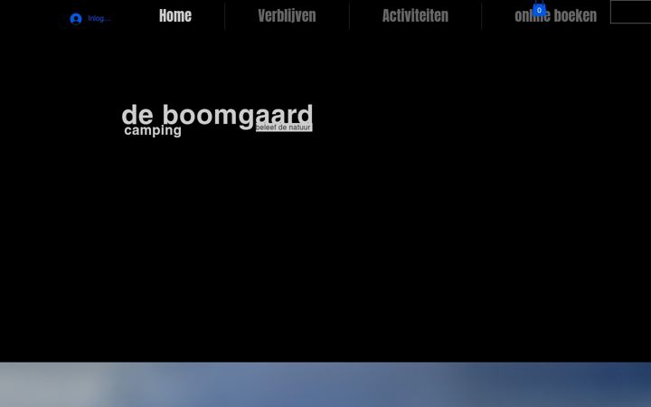 Screenshot of campingdeboomgaard.be