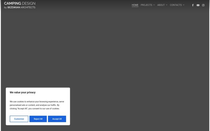 Screenshot of campingdesign.it