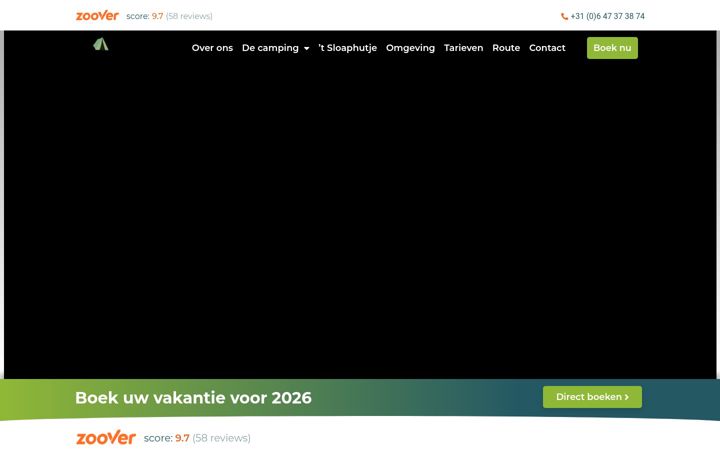 Screenshot του campingdeveldscholte.nl