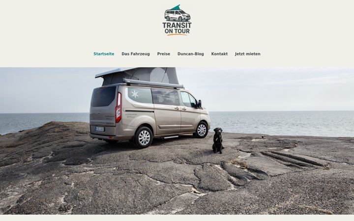 Screenshot of campingfreude.com