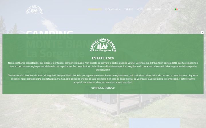 Screenshot di campinglasorgente.net