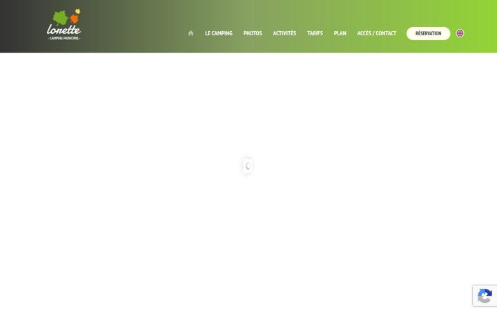 Screenshot von campinglorette.fr