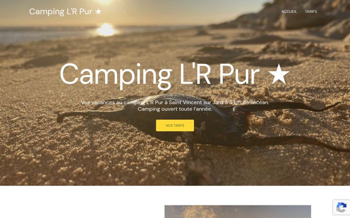 Screenshot of campinglrpur.com