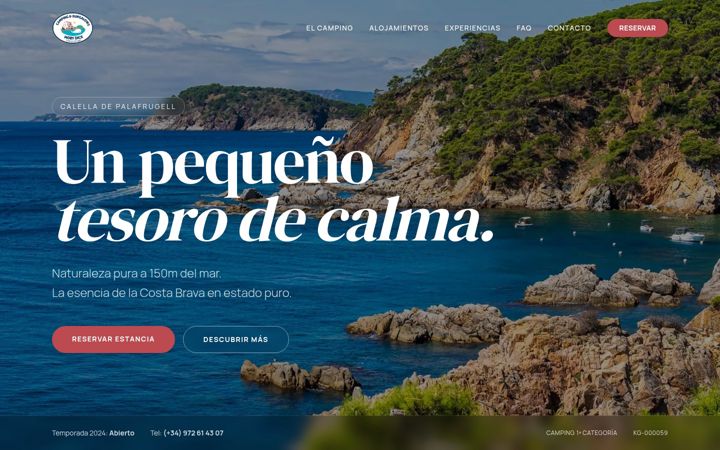 Screenshot of campingmobydick.com