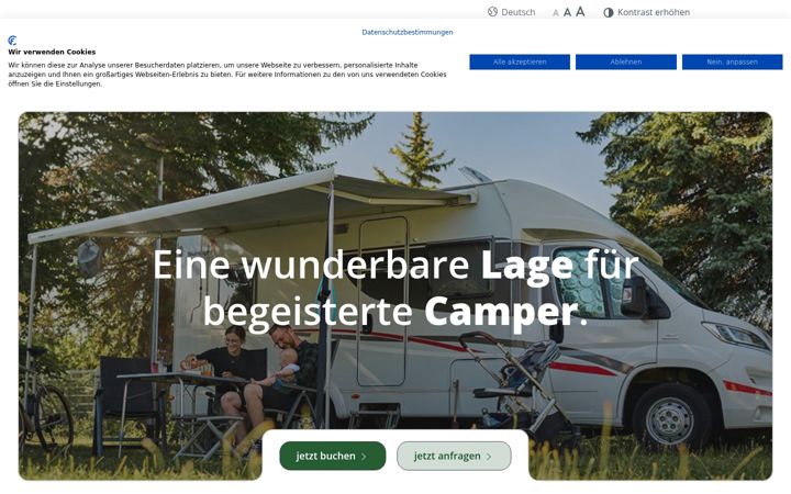 Screenshot of campingplatz-am-schwanenteich.de