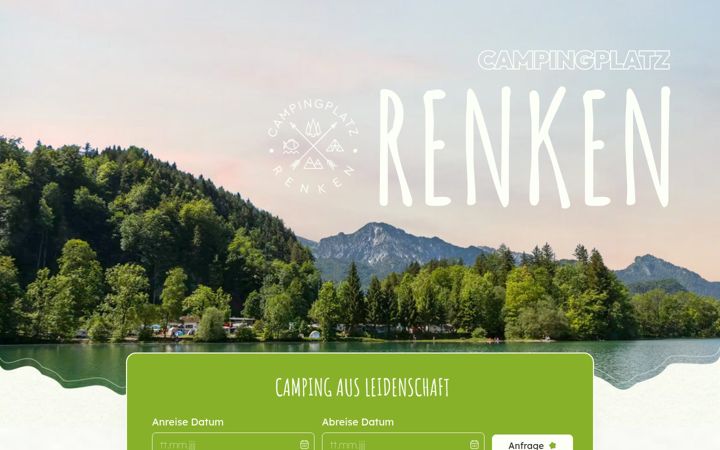 Screenshot ta' campingplatz-renken.de