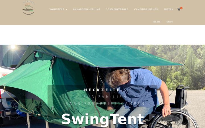 Skjámynd af campingscout.eu