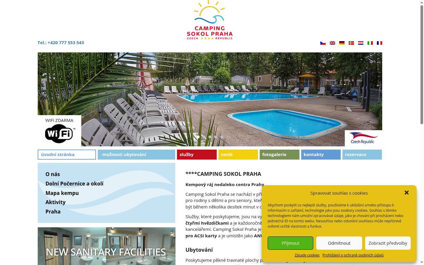 Screenshot tal-banner tal-kunsens muri qabel kwalunkwe interazzjoni