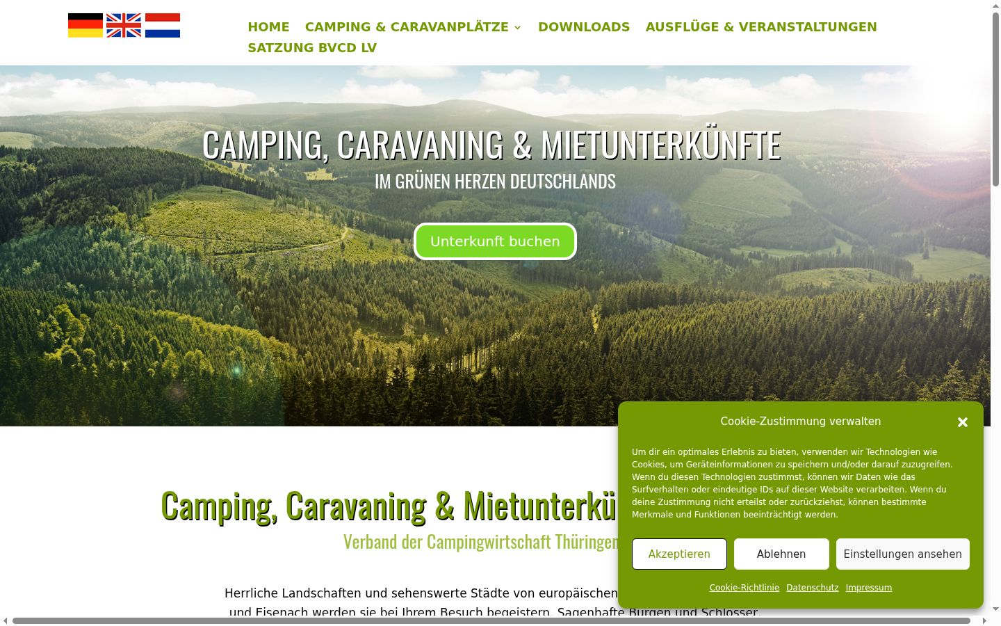 Screenshot tal-banner tal-kunsens muri qabel kwalunkwe interazzjoni