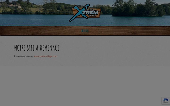 Screenshot of campingxtremvillage.com