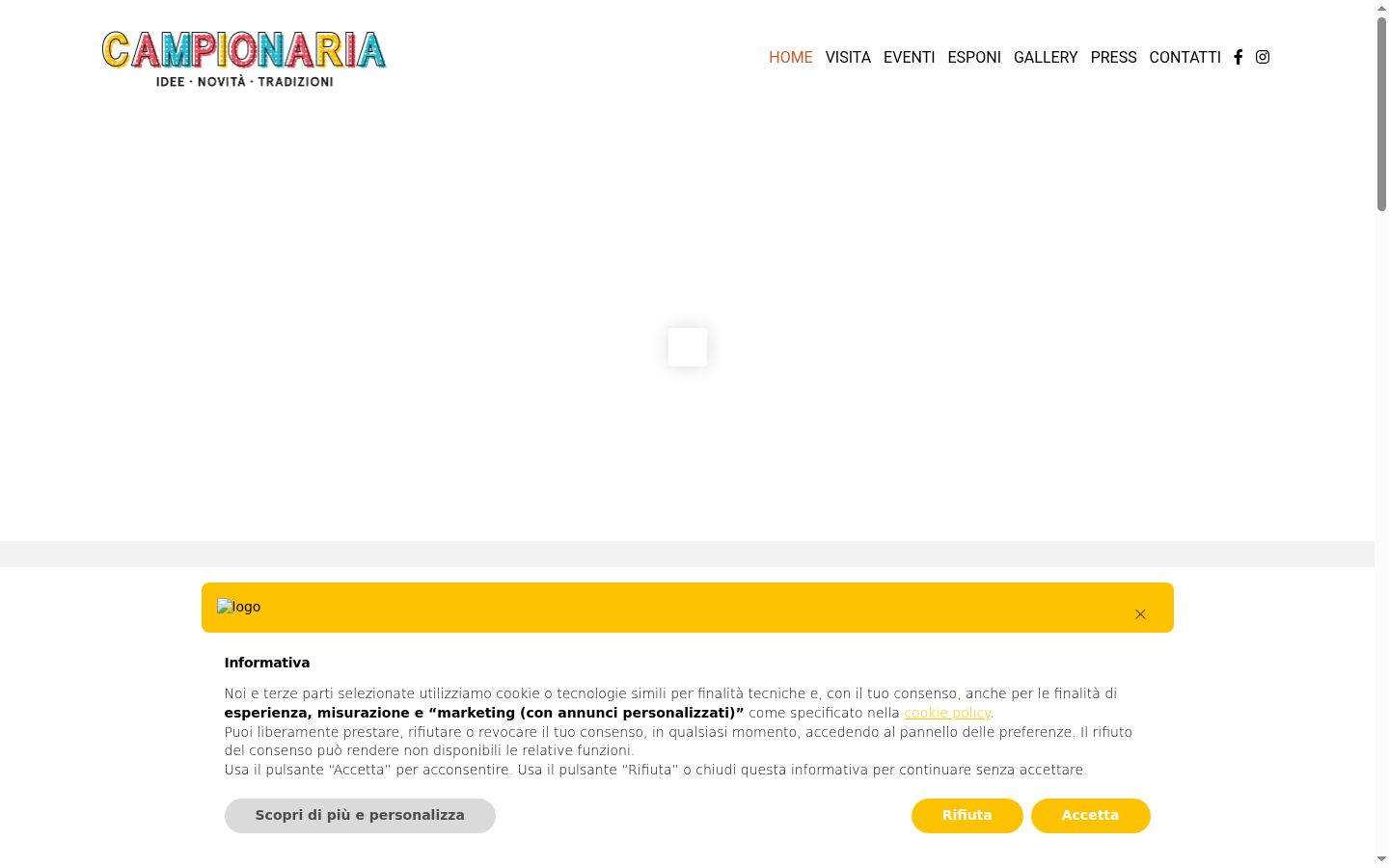 Screenshot tal-banner tal-kunsens muri qabel kwalunkwe interazzjoni